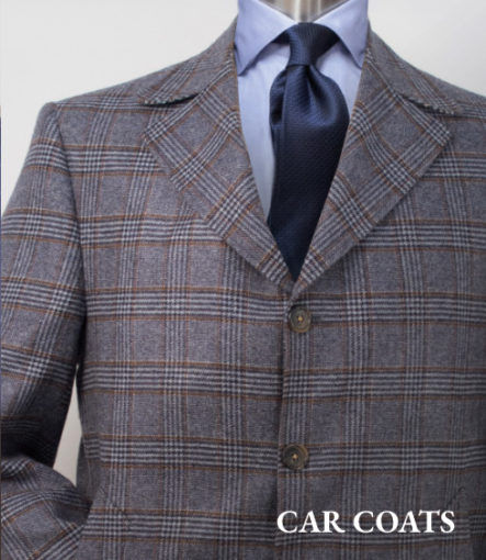 Custom Men's Car Coats